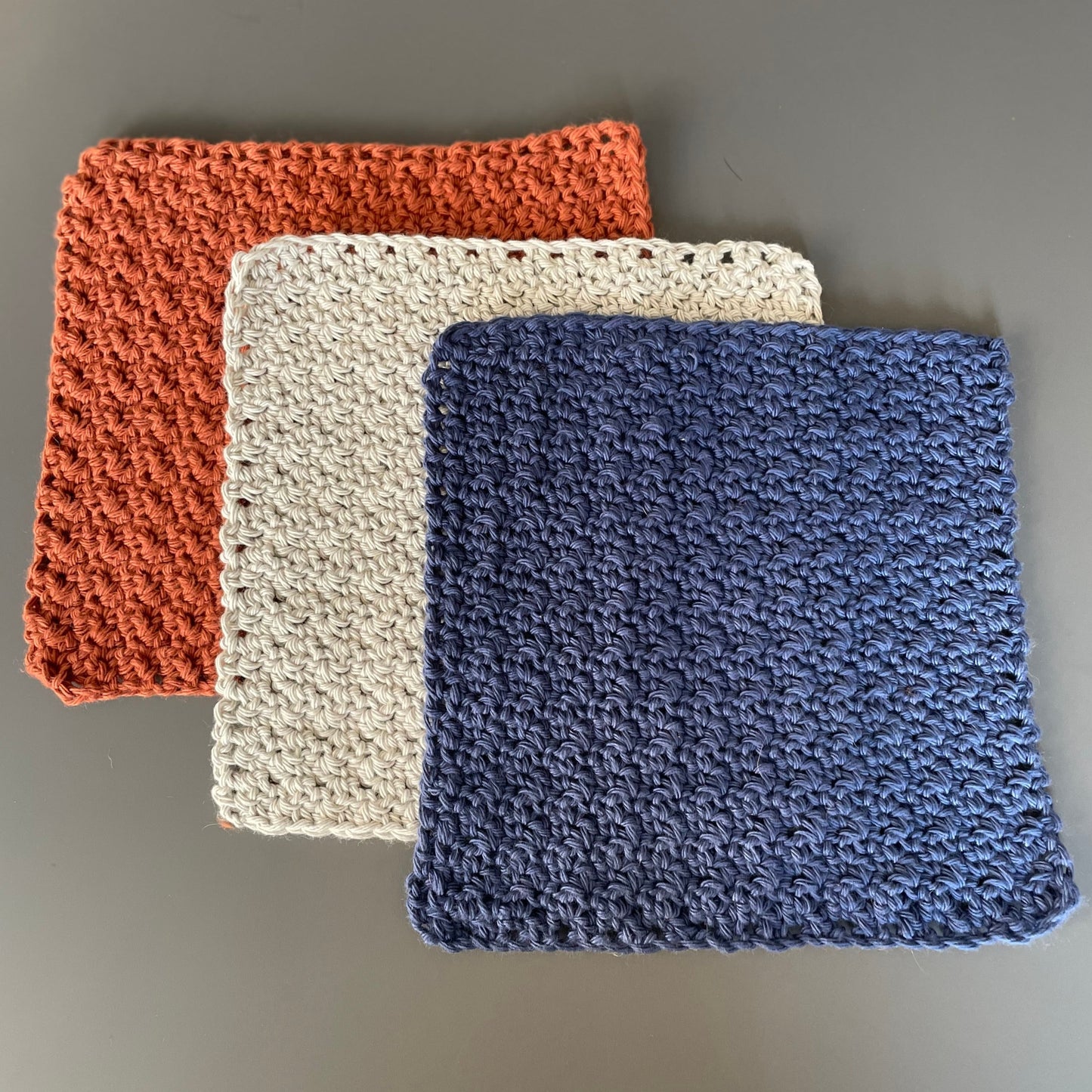 Trio Cotton Dishcloths